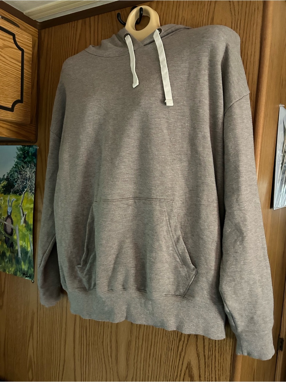 Buffalo David Bitton Women’s Heather Gray Pullover Hoodie